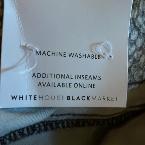 WHBM Jeans NWT Ankle Jean Snake Print Pattern Skinny Size 6 - Picture 12 of 12